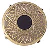 Wire wheel cover - gold