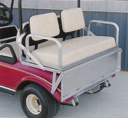 Econo Folding Rear Seat Kit With Folding Foot Rest